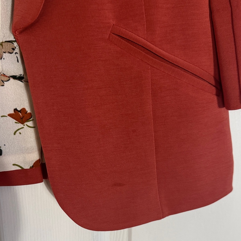 Rust Colored / burnt orange Blazer Jacket - image 4